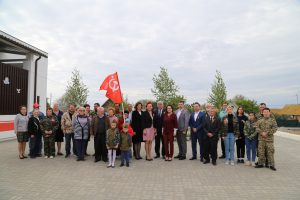 Открытие обновленного мемориала в с.Ильинка